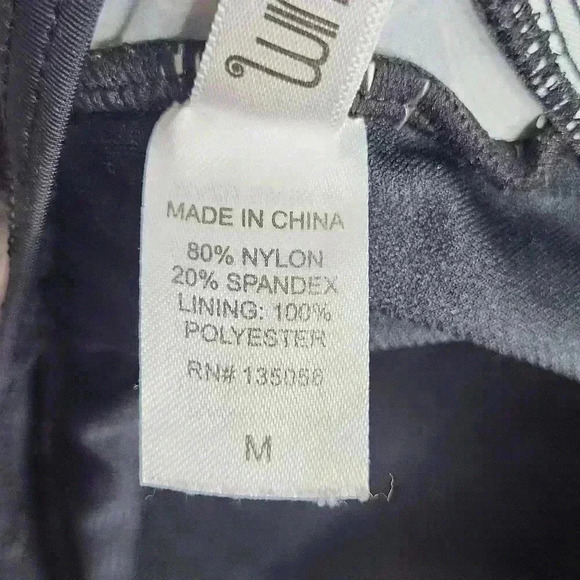 Mazu Swim Leaf Ruched Tummy Control Swim Dress Size Medium - Picture 12 of 12